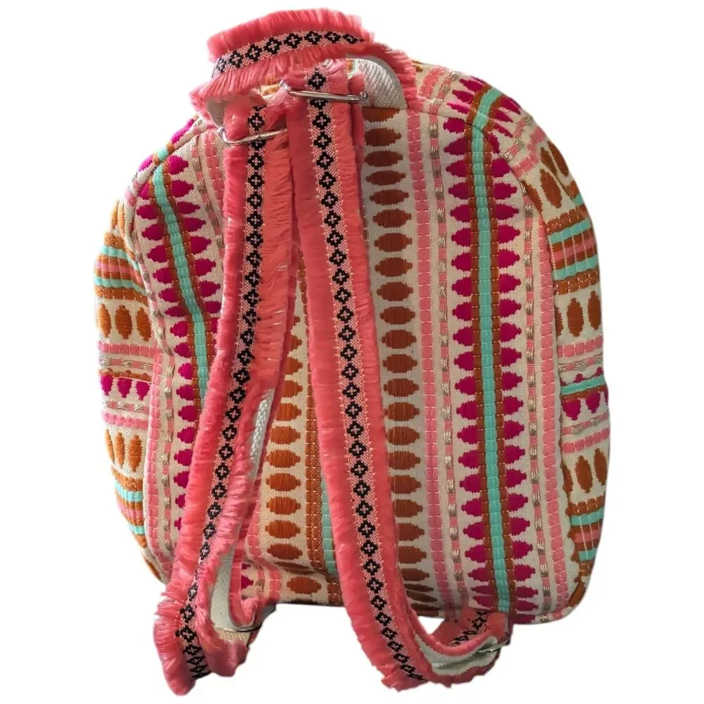 Bohemian Cotton Mini Backpack JANE MARIE 13